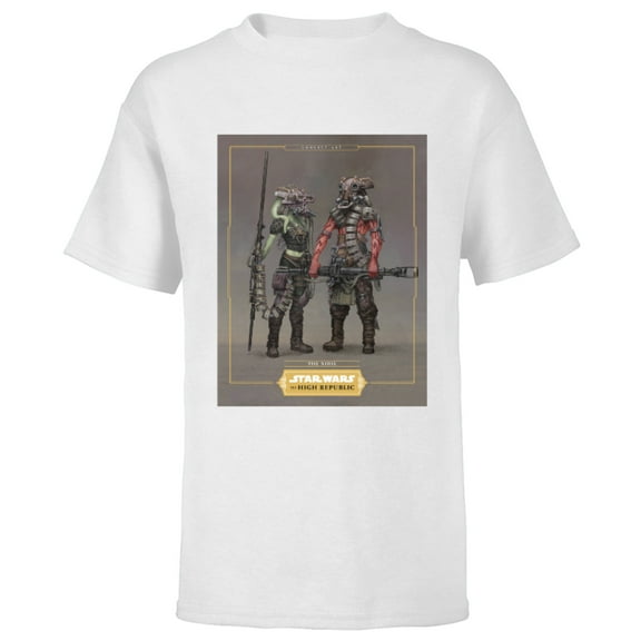 Star Wars The High Republic Concept Art The Nihil - Short Sleeve T-Shirt for Kids – Customized-White