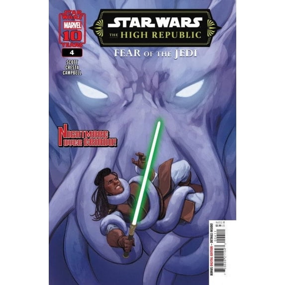 Star Wars: The High Republic-Fear of the Jedi #4 VF ; Marvel Comic Book