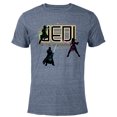 thumbnail image 1 of Star Wars The High Republic Jedi Defend - Short Sleeve Blended T-Shirt for Adults – Customized-Navy Heather, 1 of 5