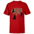 thumbnail image 1 of Star Wars The High Republic Jedi Defend - Short Sleeve T-Shirt for Kids – Customized-Red, 1 of 5