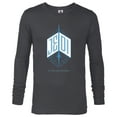 thumbnail image 1 of Star Wars The High Republic Jedi Emblem - Long Sleeve T-Shirt for Men – Customized-Charcoal Heather, 1 of 5