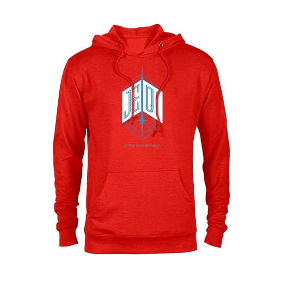 Star Wars The High Republic Jedi Emblem - Pullover Hoodie for Adults – Customized-Red Heather