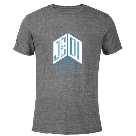 Star Wars The High Republic Jedi Emblem - Short Sleeve Blended T-Shirt for Adults – Customized-Dark Heather