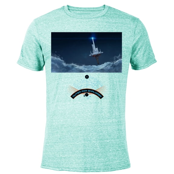 Star Wars The High Republic Outer Rim Explorer - Short Sleeve Blended T-Shirt for Adults – Customized-Ocean Blue