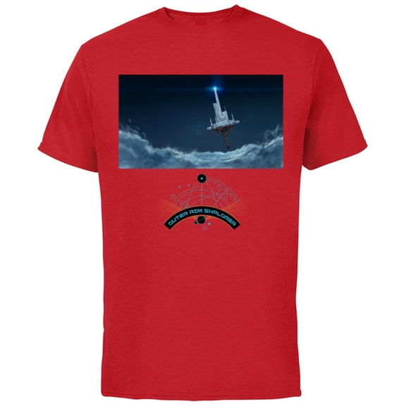 Star Wars The High Republic Outer Rim Explorer - Short Sleeve Cotton T-Shirt for Adults - Customized-Red