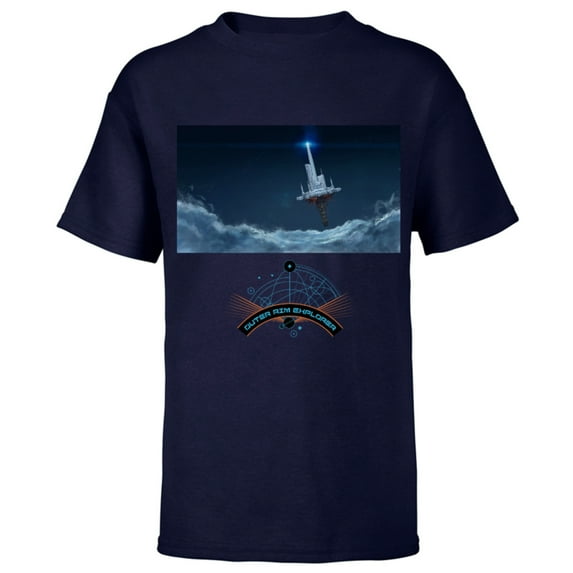 Star Wars The High Republic Outer Rim Explorer - Short Sleeve T-Shirt for Kids – Customized-Navy