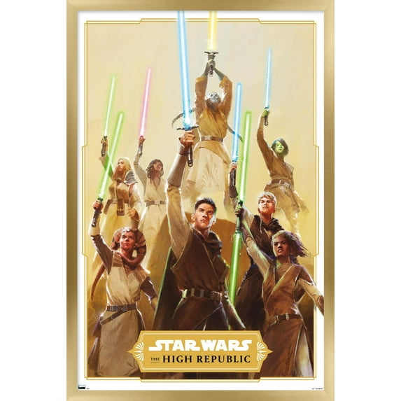 Star Wars: The High Republic - Portrait Wall Poster, 14.725" x 22.375" Framed