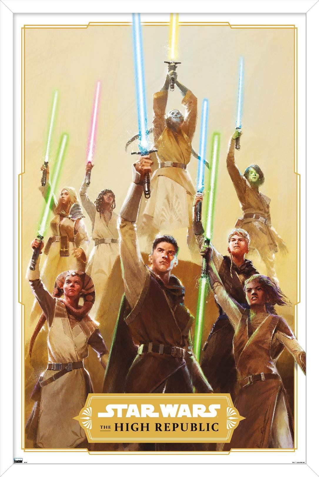 Star Wars: The High Republic - Portrait Wall Poster, 14.725" x 22.375" Framed