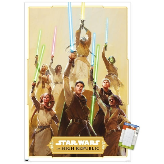 Star Wars: The High Republic - Portrait Wall Poster, 22.375" x 34"