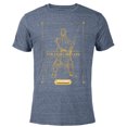 thumbnail image 1 of Star Wars The High Republic Stellan Gios For Light and Life - Short Sleeve Blended T-Shirt for Adults – Customized-Navy Heather, 1 of 5