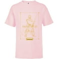 thumbnail image 1 of Star Wars The High Republic Stellan Gios For Light and Life - Short Sleeve T-Shirt for Kids – Customized-Soft Pink, 1 of 5