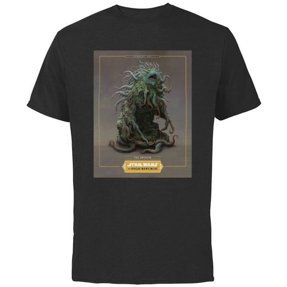 Star Wars The High Republic The Drengir - Short Sleeve Cotton T-Shirt for Adults - Customized-Black