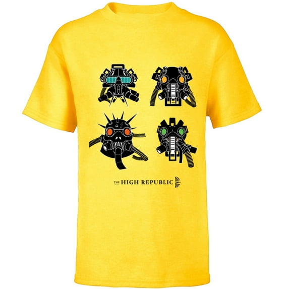 Star Wars The High Republic The Nihil - Short Sleeve T-Shirt for Kids – Customized-Yellow