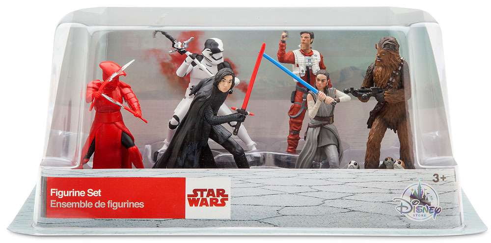 Star Wars The Last Jedi 6-Piece PVC Figure Play Set - Walmart.com