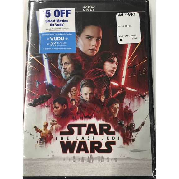 Pre-Owned Star Wars: The Last Jedi (DVD)