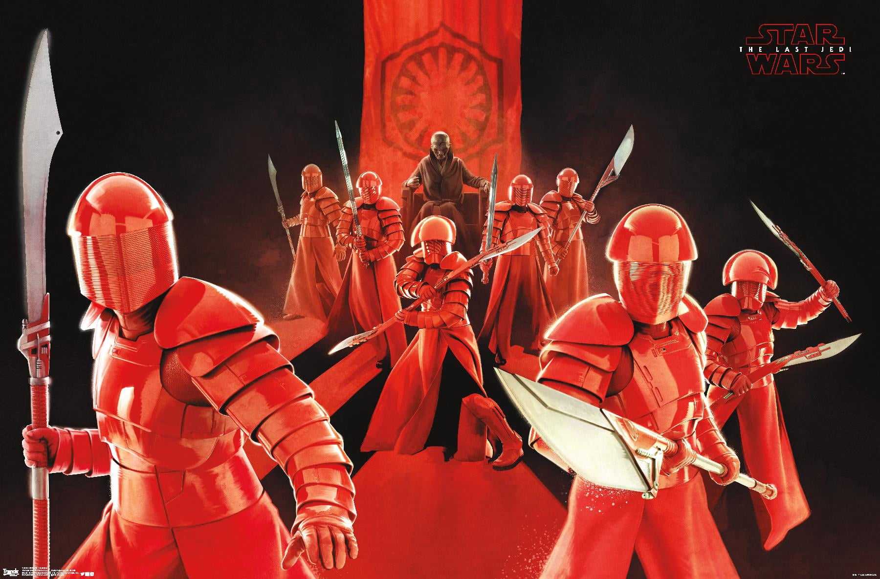 Star Wars: The Last Jedi - Defend Wall Poster, 14.725" x 22.375"
