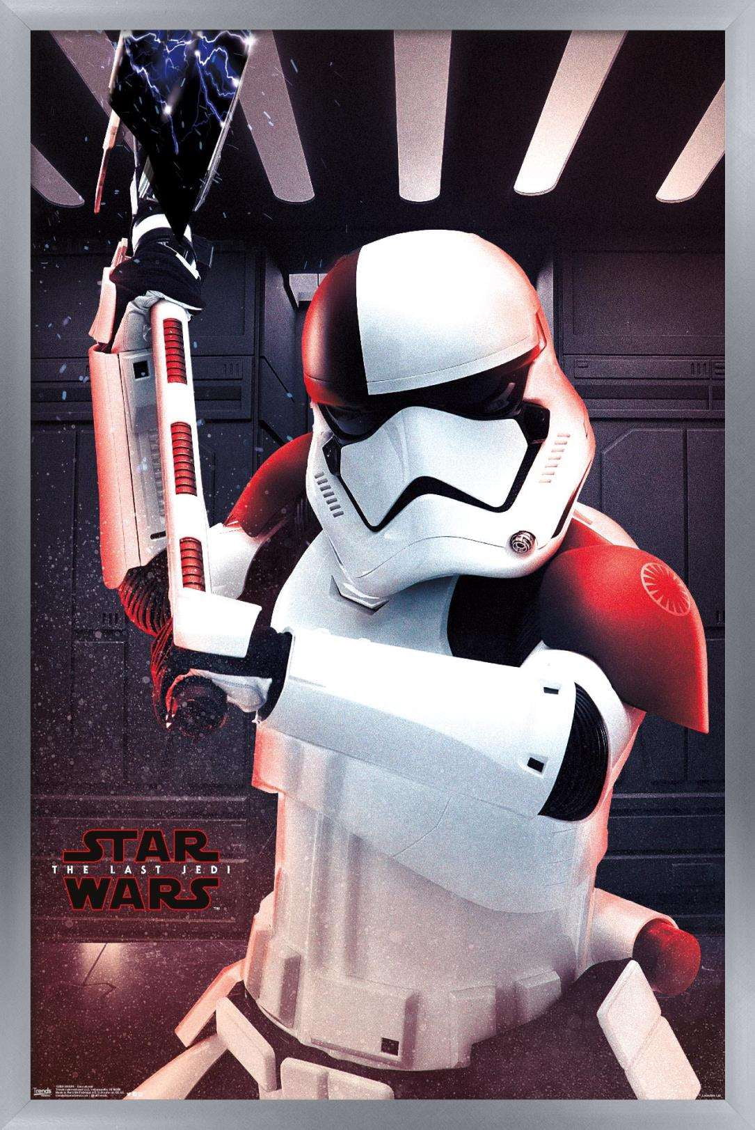 Star Wars: The Last Jedi - Executioner Wall Poster, 14.725" x 22.375", Framed