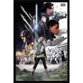 thumbnail image 1 of Star Wars: The Last Jedi - Group Wall Poster, 22.375" x 34", Framed, 1 of 2