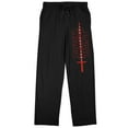 thumbnail image 1 of Star Wars The Last Jedi Lightsaber Logo Men's Black Sleep Pajama Pants-XX-Large, 1 of 3