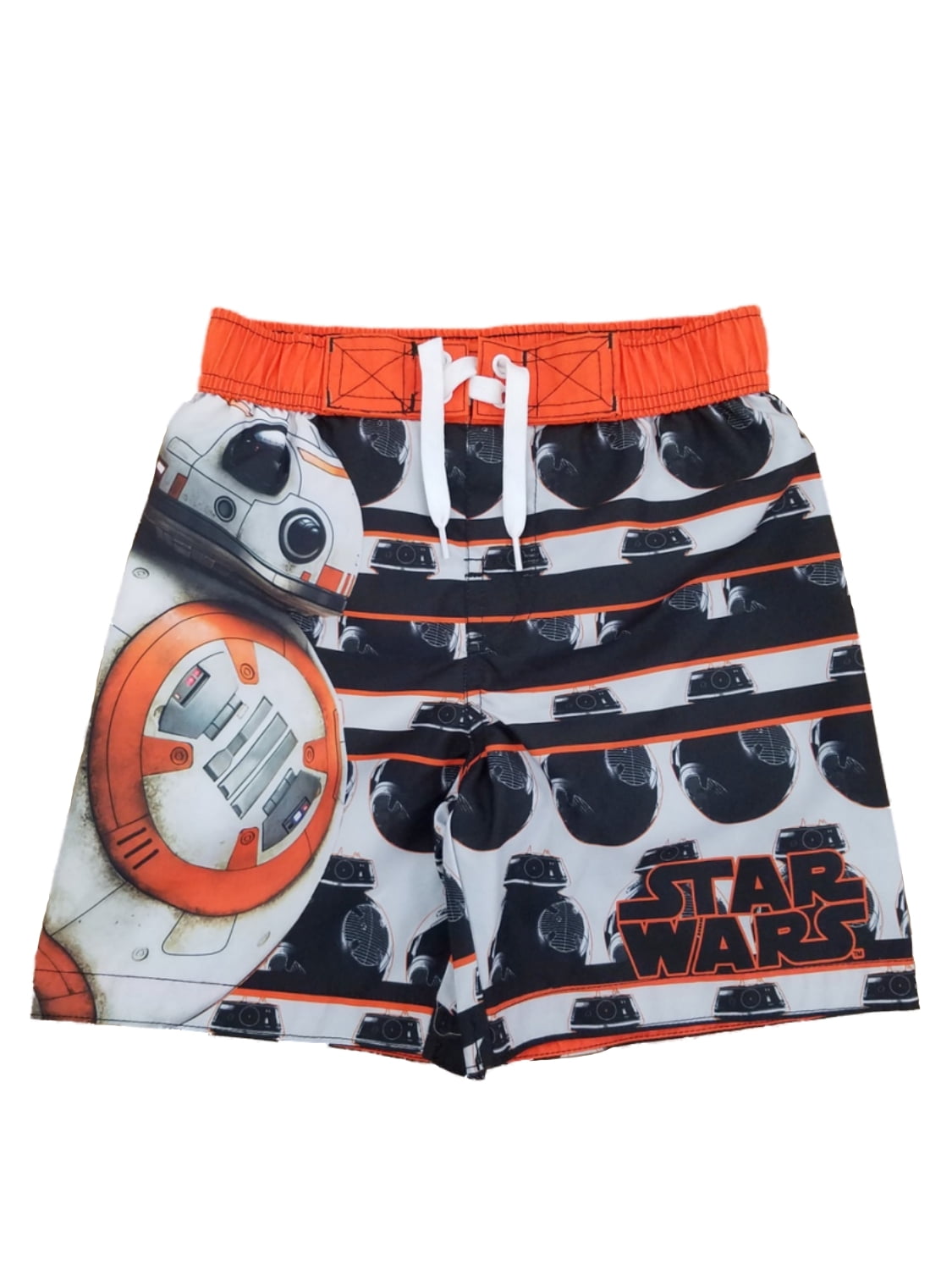 Star Wars The Last Jedi Little Boys BB 8 vs BB 9E Swim Trunks Board Shorts 4 Walmart