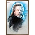thumbnail image 1 of Star Wars: The Last Jedi - Luke Wall Poster, 22.375" x 34", Framed, 1 of 3