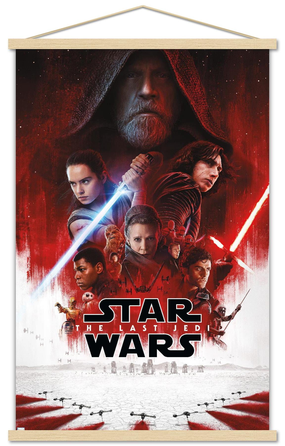 Star Wars: The Last Jedi - One Sheet (No Billing Block) Wall