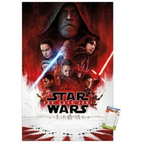 Star Wars: The Last Jedi - One Sheet Wall Poster, 14.725" x 22.375"
