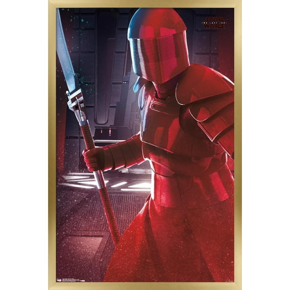 Star Wars: The Last Jedi - Praetorian Guard Wall Poster, 22.375" x 34", Framed