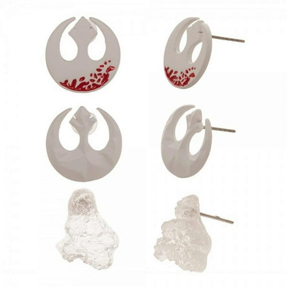 Star Wars: The Last Jedi Rebel Alliance 3-Pack Earrings