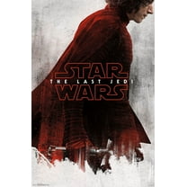 Star Wars: The Last Jedi - Red Kylo Wall Poster, 22.375" x 34"