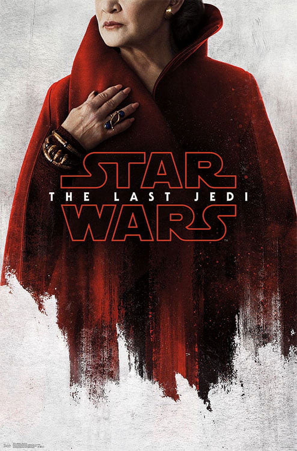Star Wars: The Last Jedi - Red Leia Wall Poster, 22.375" x 34"