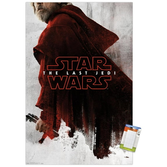 Star Wars: The Last Jedi - Red Luke Wall Poster, 22.375" x 34"