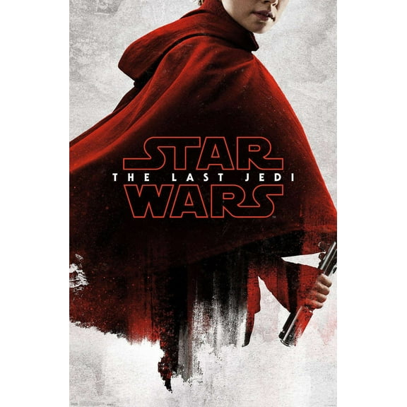Star Wars: The Last Jedi - Red Ray Wall Poster, 14.725" x 22.375"