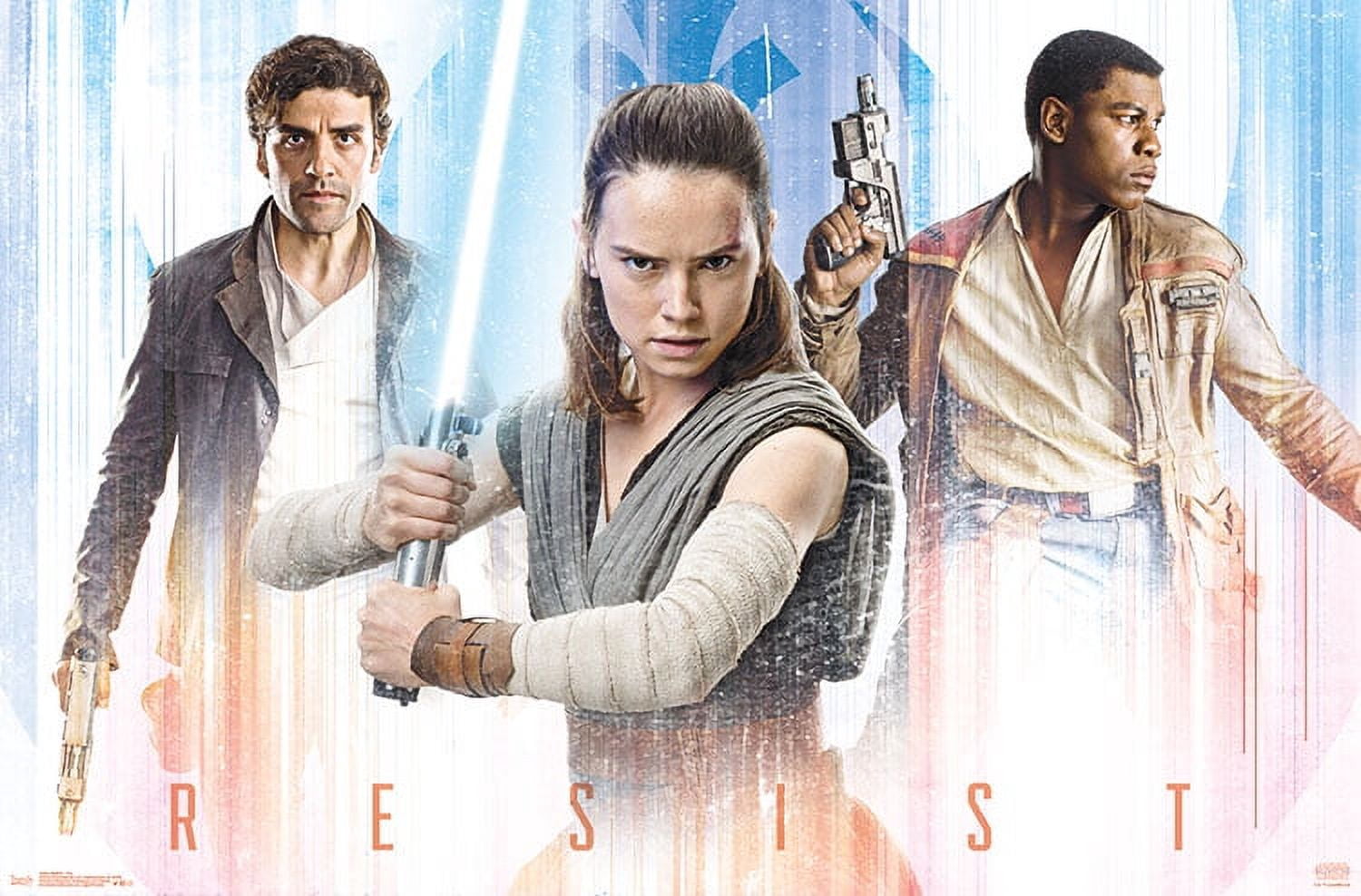 Star Wars: The Last Jedi - Trio Wall Poster, 22.375" x 34"
