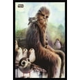 thumbnail image 1 of Star Wars: The Last Jedi - Wookiee And Porg Wall Poster, 22.375" x 34", Framed, 1 of 2