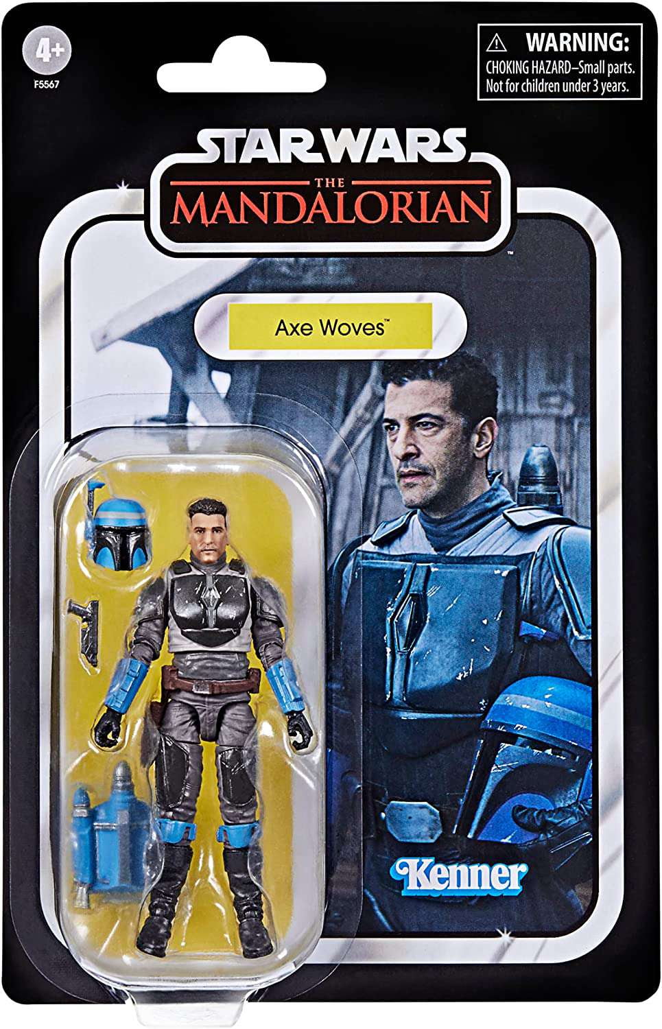 Kenner Vintage Star Wars The Mandalorian Axe Woves Action Figure