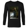 thumbnail image 1 of Star Wars The Mandalorian Ahsoka Tano - Long Sleeve T-Shirt for Men - Customized-Black, 1 of 5