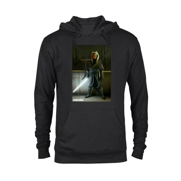 Star Wars The Mandalorian Ahsoka Tano - Pullover Hoodie for Adults - Customized-Black