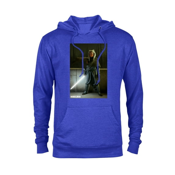 Star Wars The Mandalorian Ahsoka Tano - Pullover Hoodie for Adults - Customized-Navy