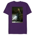 thumbnail image 1 of Star Wars The Mandalorian Ahsoka Tano - Short Sleeve Blended T-Shirt for Adults - Customized-Purple, 1 of 5