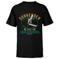 thumbnail image 1 of Star Wars The Mandalorian Ahsoka Tano Surrender - Short Sleeve T-Shirt for Kids - Customized-Black, 1 of 5