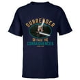 thumbnail image 1 of Star Wars The Mandalorian Ahsoka Tano Surrender - Short Sleeve T-Shirt for Kids - Customized-Navy, 1 of 5
