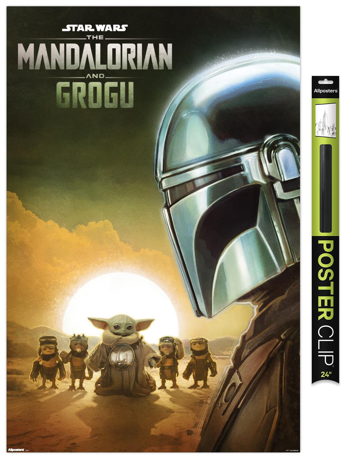 STAR WARS THE MANDALORIAN ポスター　4枚セット Star Wars: The Mandalorian And Grogu (2026) - Group Profile Wall