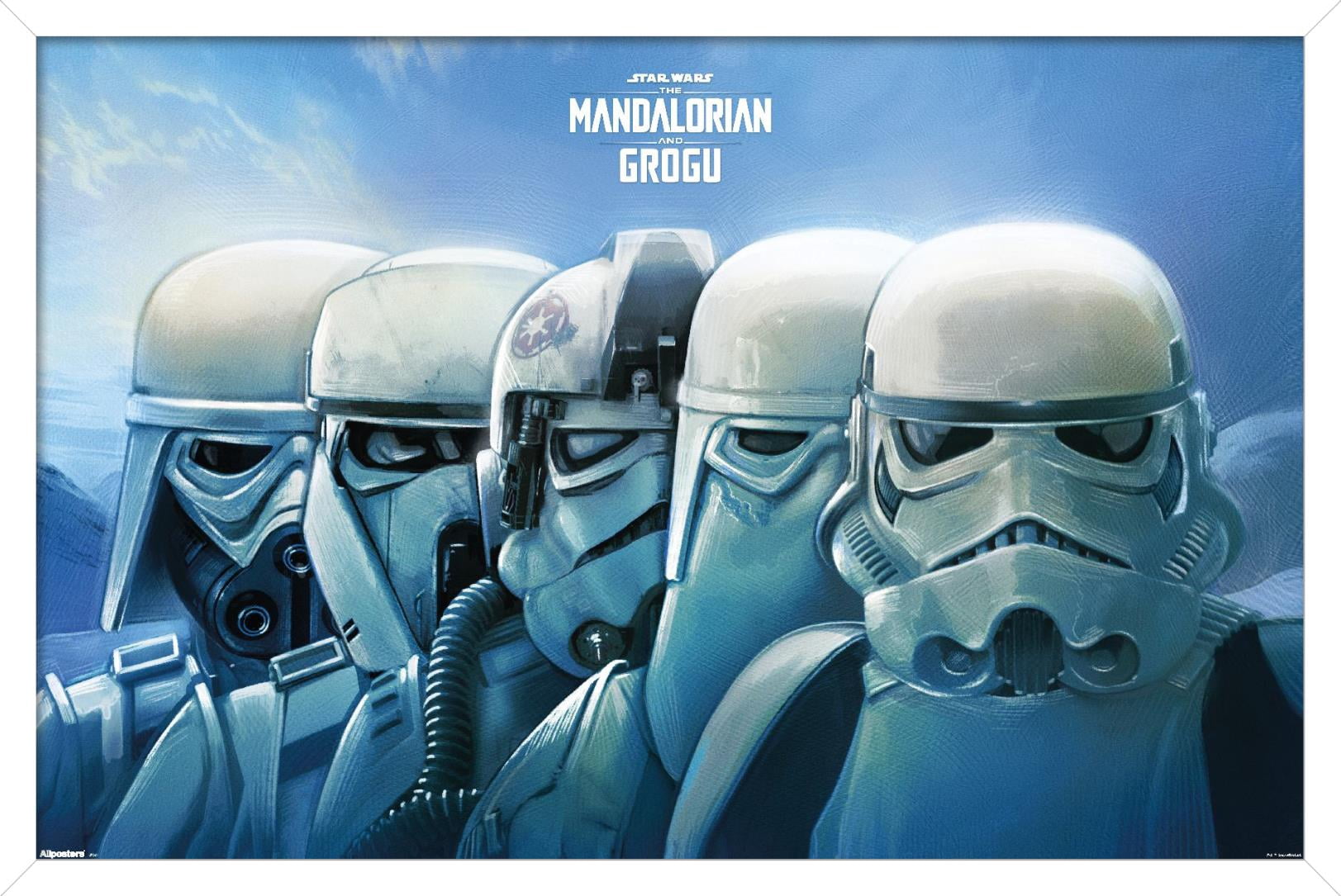 STAR WARS THE MANDALORIAN オーロラポスター Star-Wars-The-Mandalorian-And-