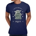 thumbnail image 1 of Star Wars The Mandalorian And Grogu Little Bounty Might Grogu Men's T Shirt (Navy, S-XXXL), 1 of 4