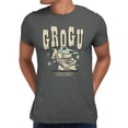thumbnail image 1 of Star Wars The Mandalorian And Grogu Reach For The Bounty Men's T Shirt (Charcoal, S-XXXL), 1 of 4