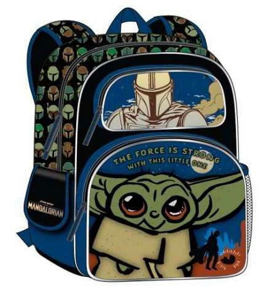 Star Wars The Mandalorian Baby Yoda 3D Backpack (Printed Straps