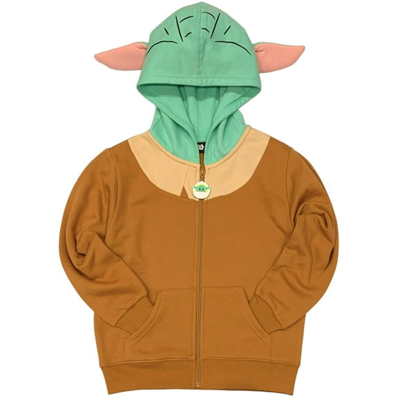 Star Wars The Mandalorian Baby Yoda Costume Hoodie (Little Boys & Big Boys)