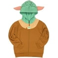 thumbnail image 1 of Star Wars The Mandalorian Baby Yoda Costume Hoodie (Toddler Boys & Little Boys), 1 of 5