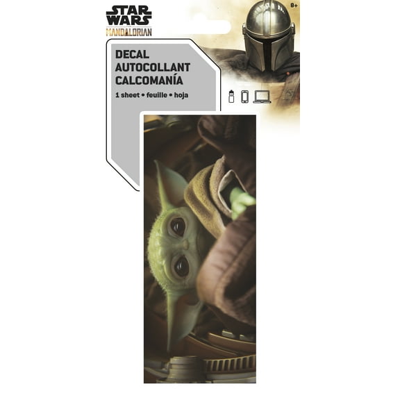 Star Wars "The Mandalorian" Baby Yoda Eyes 4 Color Decal - 4 x 8